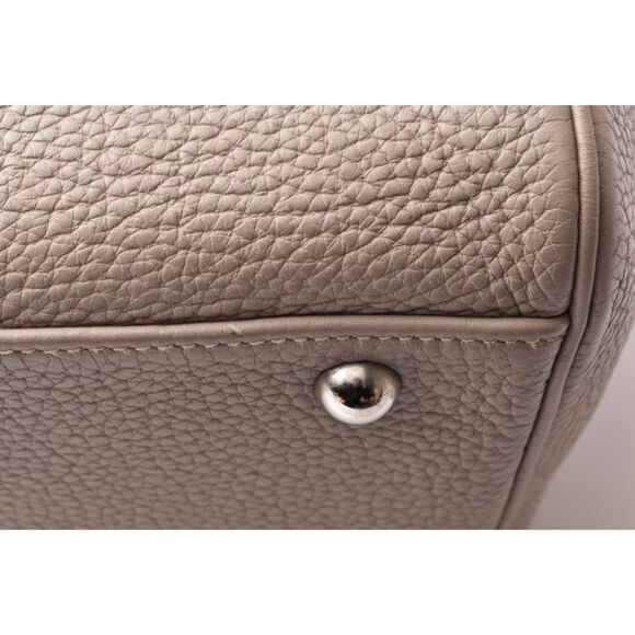 Hermes Tote Bag Taurillon Clemence Light Gray - Picture 8 of 8